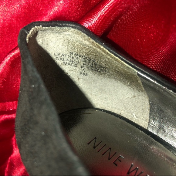 💥 Final Chance Before it’s GONE!!💥 Nine West Black Suede Platform Pump HighHeels - Picture 5 of 8